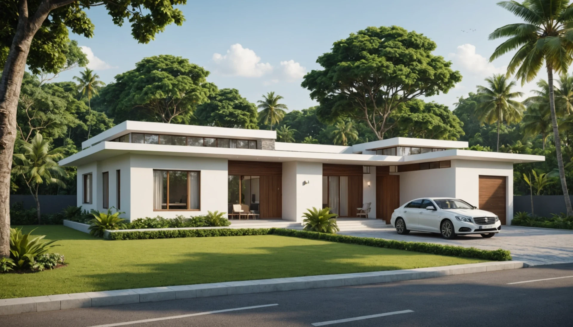 plan de bungalow de 200 m²