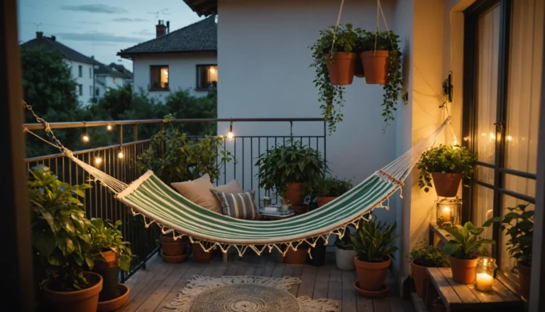 hamac pour le balcon