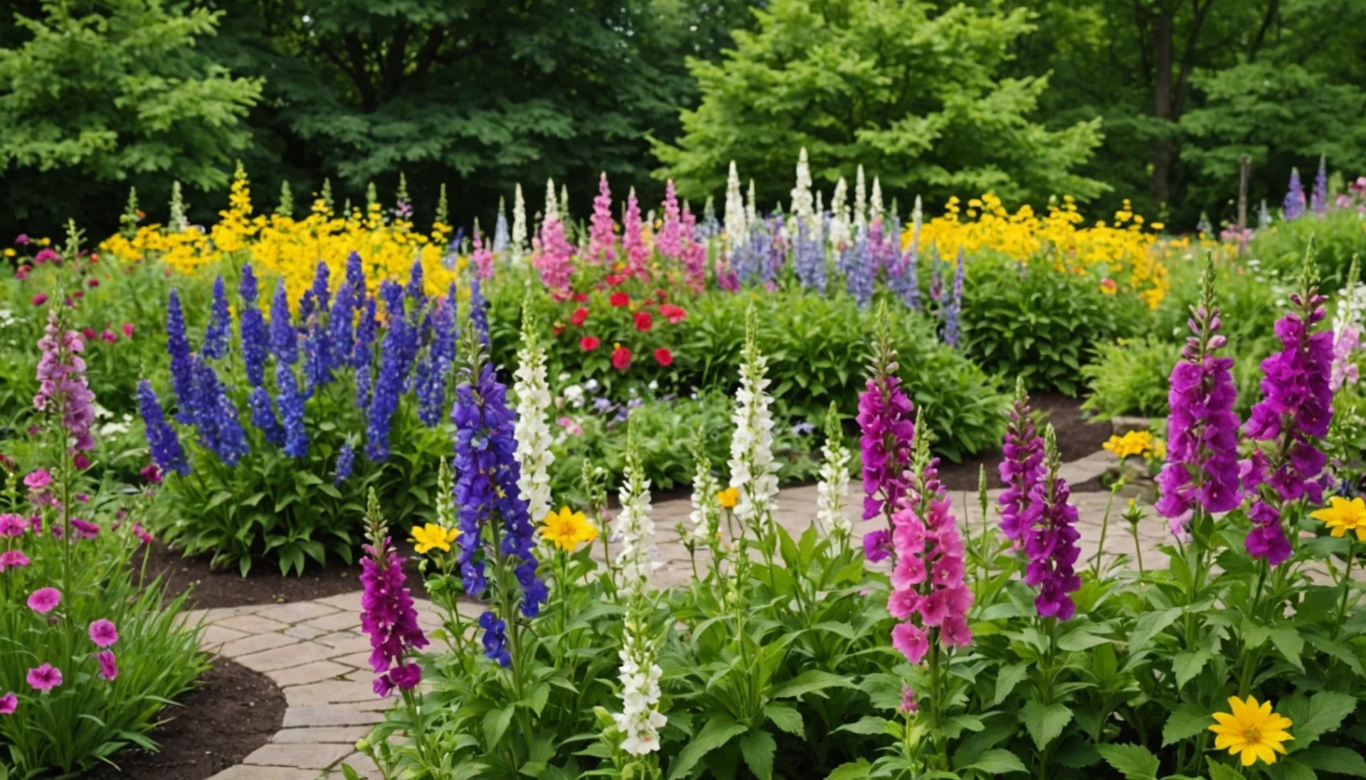 fleurs vivaces pour le jardin