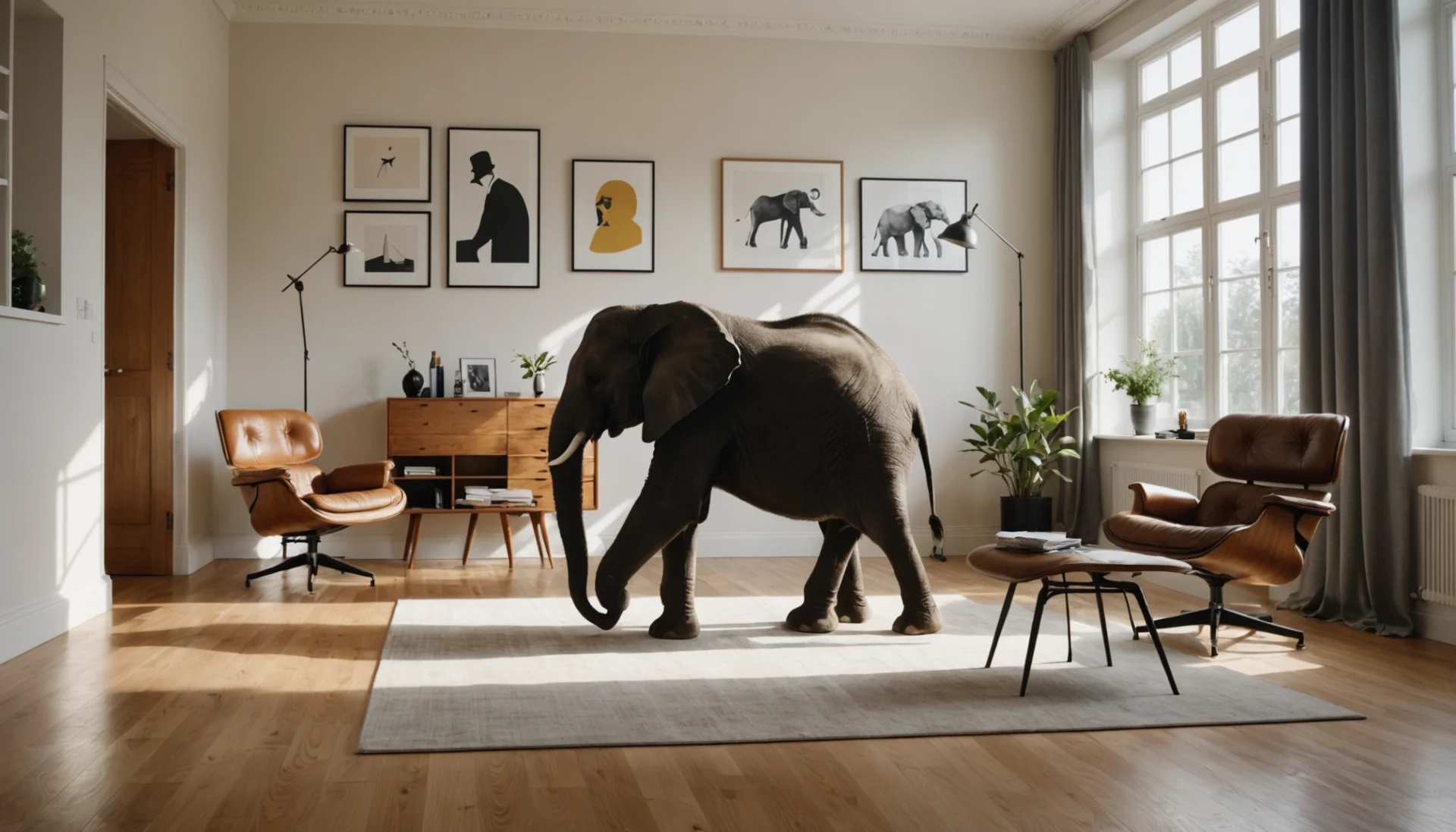 éléphant Charles Ray Eames