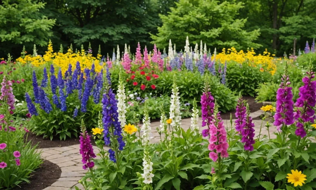 fleurs vivaces pour le jardin