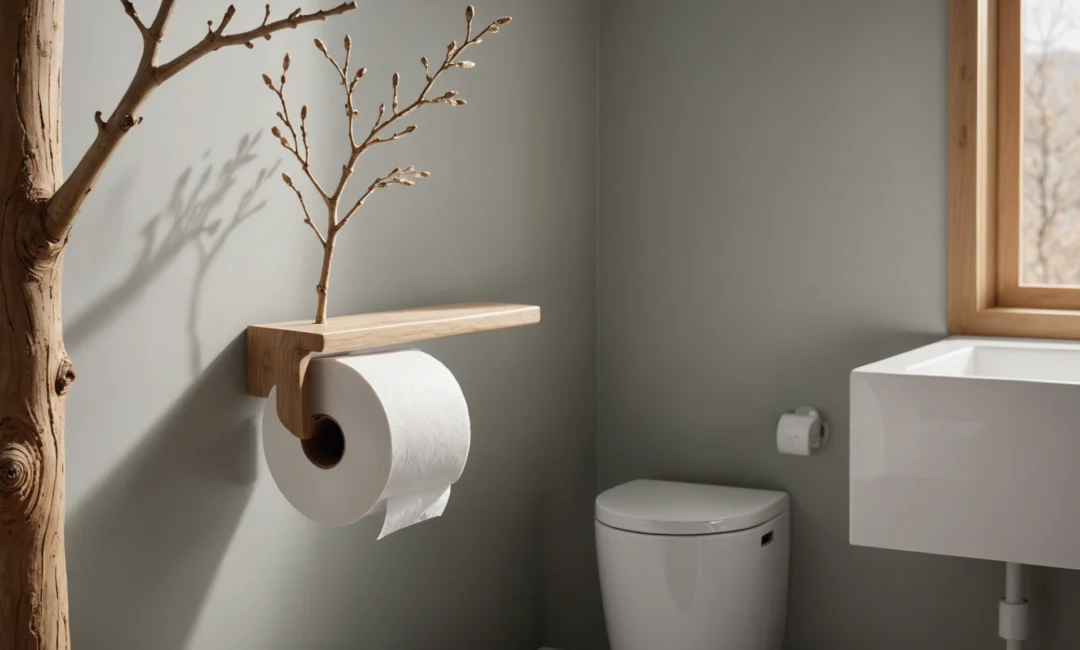 dérouleur papier toilette original