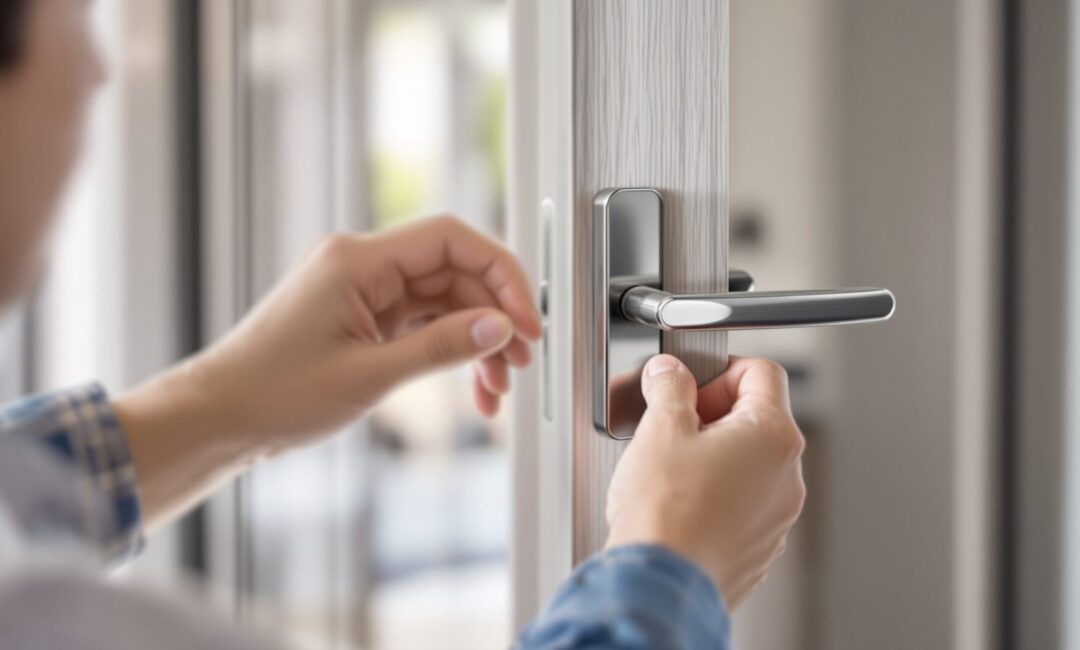 serrure porte coulissante